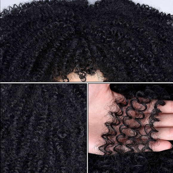 Afro Kinky Curly Wigs - Picture 5 of 7